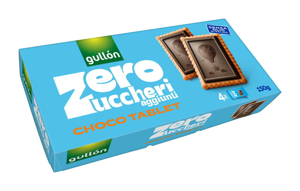 Choco Tablet Zero Zuccheri Biscotti Gullon