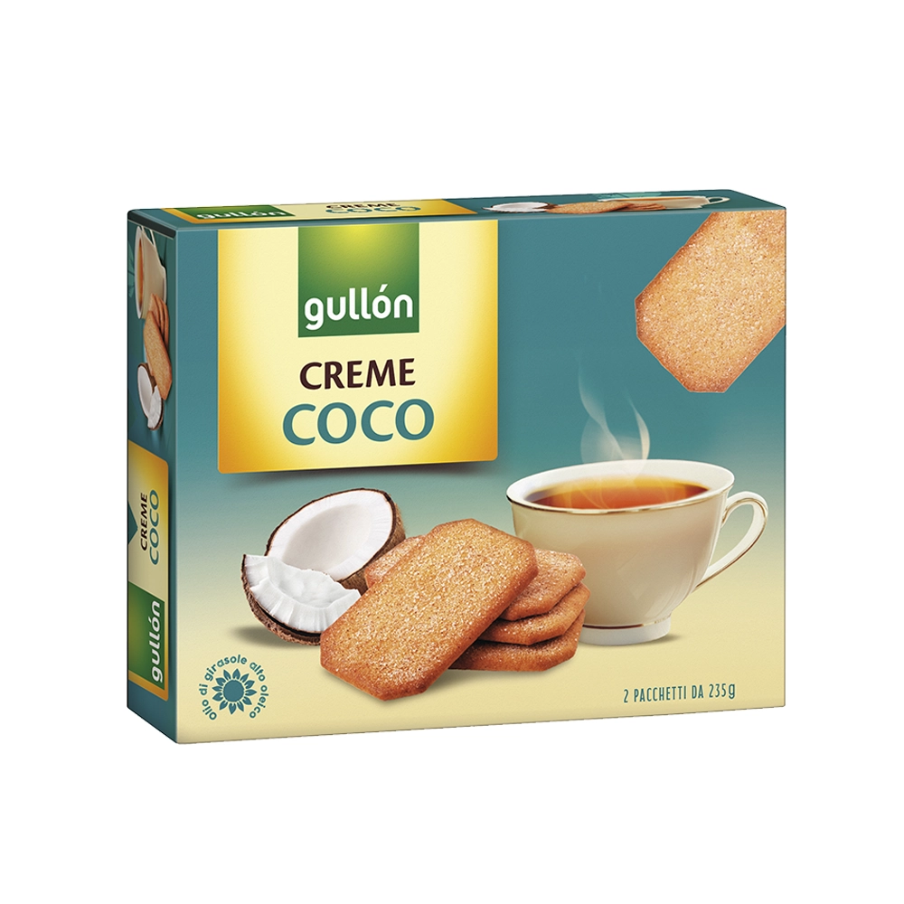 Galletas Gullon Creme Coco Biscotti Italia