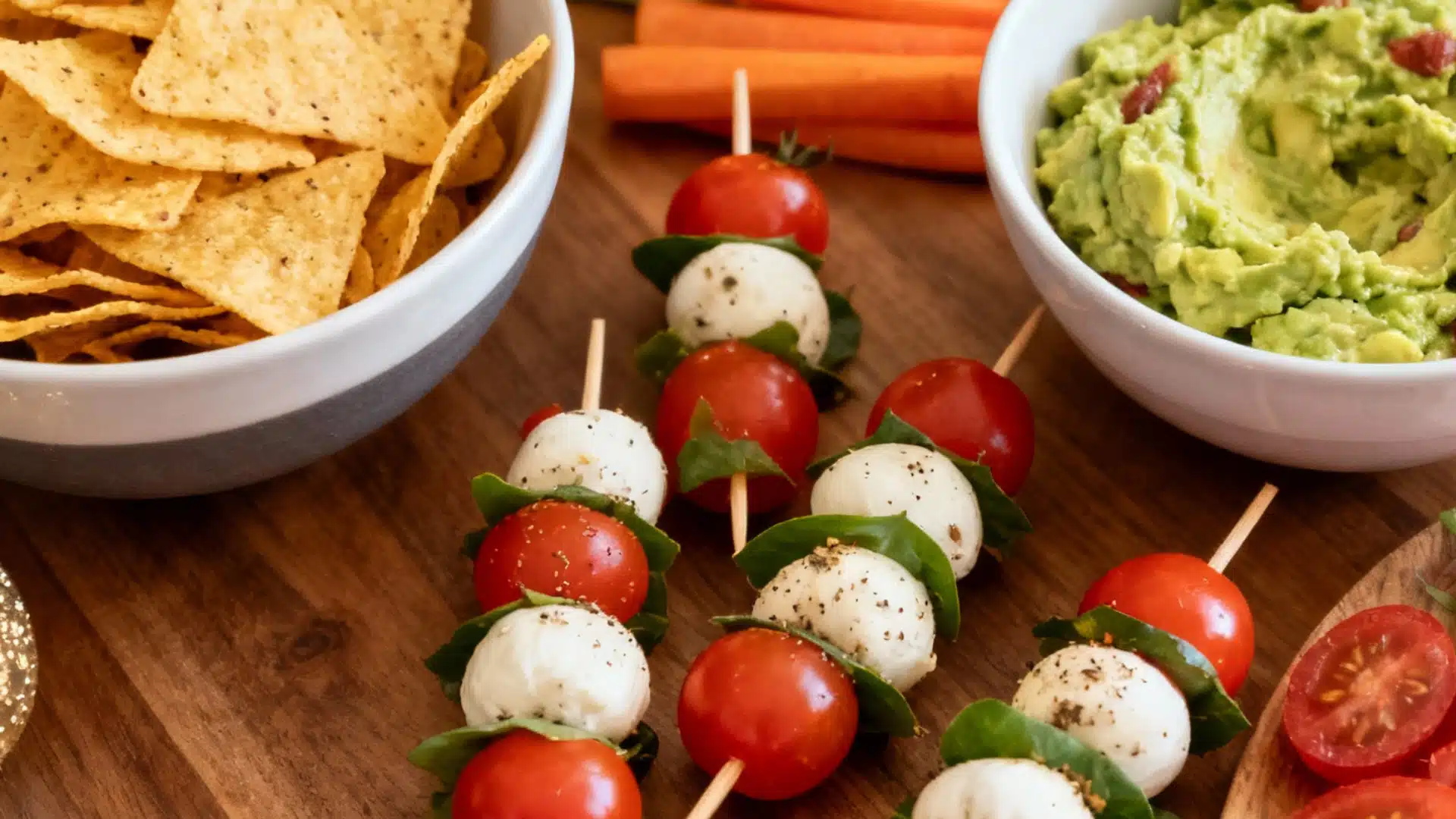 Idee di aperitivi salutari per le feste senza glutine e senza complicazioni